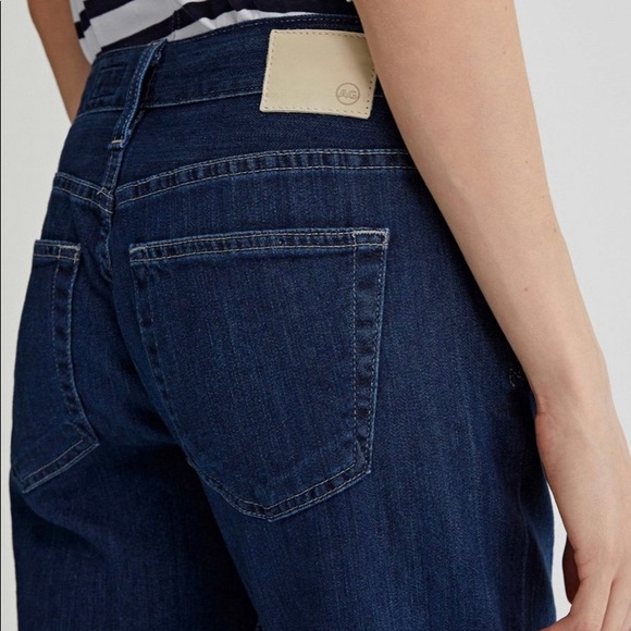 AG Adriano Goldschmied EX-BOYFRIEND SLOUCHY SLIM Dark Wash size 24R - Picture 5 of 13